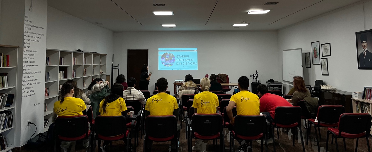 Çankaya, İstanbul Sözleşmesi için çizdi Kaos GL - LGBTİ+ Haber Portalı