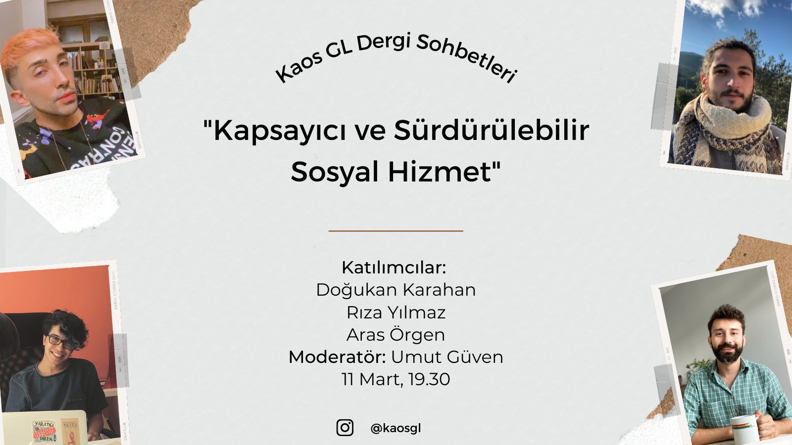 Canlı yayın: Kapsayıcı ve sürdürülebilir sosyal hizmet Kaos GL - LGBTİ+ Haber Portalı