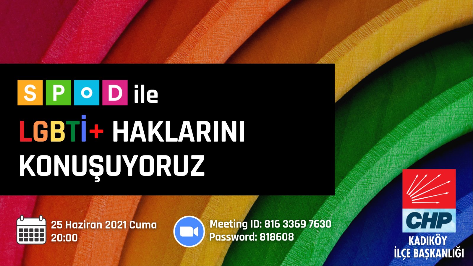CHP Kadıköy, LGBTİ+ haklarını konuşmaya çağırıyor | Kaos GL - LGBTİ+ Haber Portalı Haber