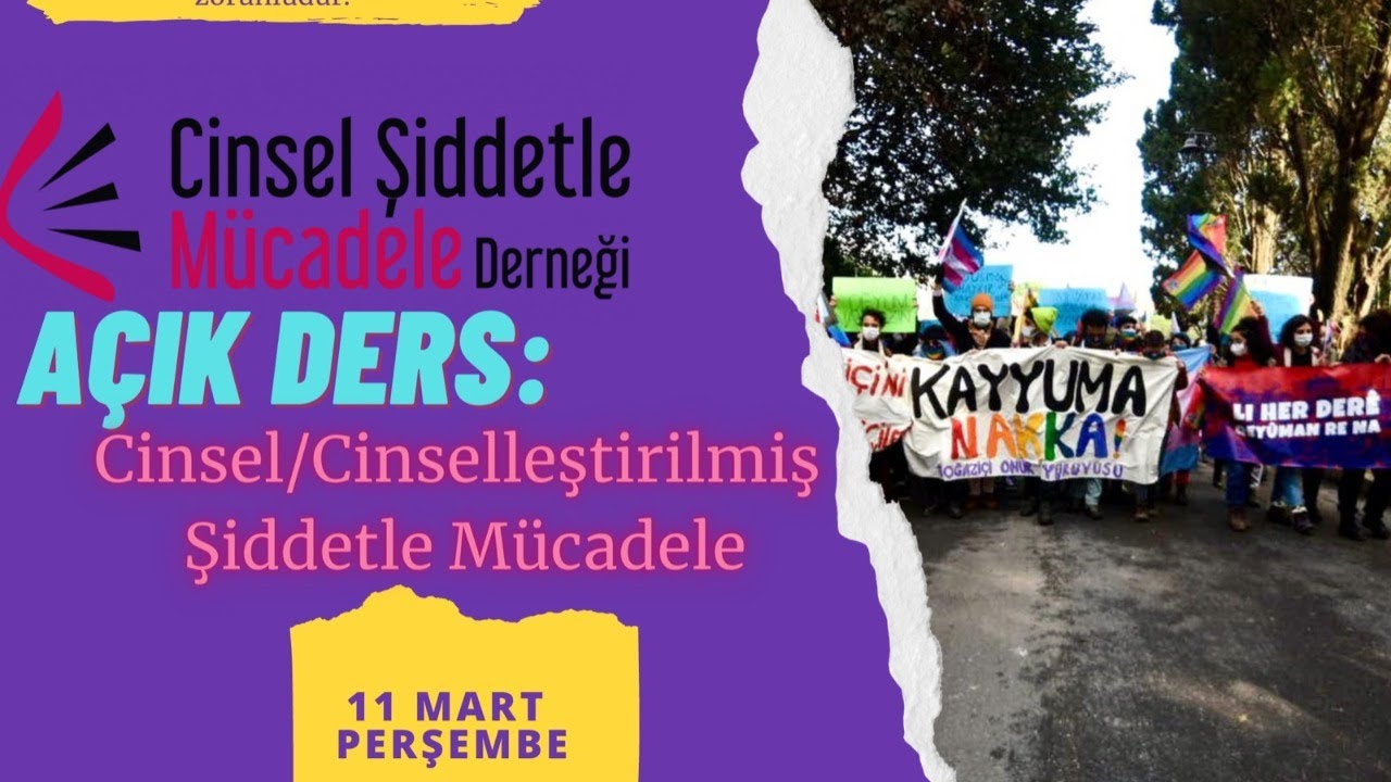 “Cinsel/Cinselleştirilmiş Şiddetle Mücadele” açık dersi bugün! | Kaos GL - LGBTİ+ Haber Portalı Haber