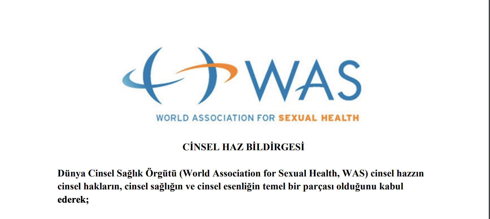 Cinsel Haz Bildirgesi artık Türkçe | Kaos GL - LGBTİ+ Haber Portalı Haber