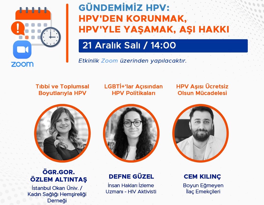 CİSÜ’den “HPV’nin farkında mısınız?” etkinliği | Kaos GL - LGBTİ+ Haber Portalı Haber