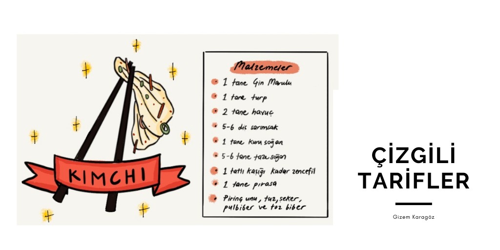 Çizgili Tarifler: Kimchi | Kaos GL - LGBTİ+ Haber Portalı Haber
