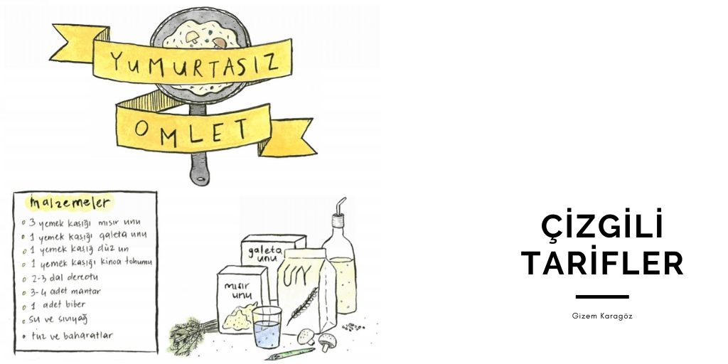 Çizgili tarifler: Yumurtasız omlet | Kaos GL - LGBTİ+ Haber Portalı