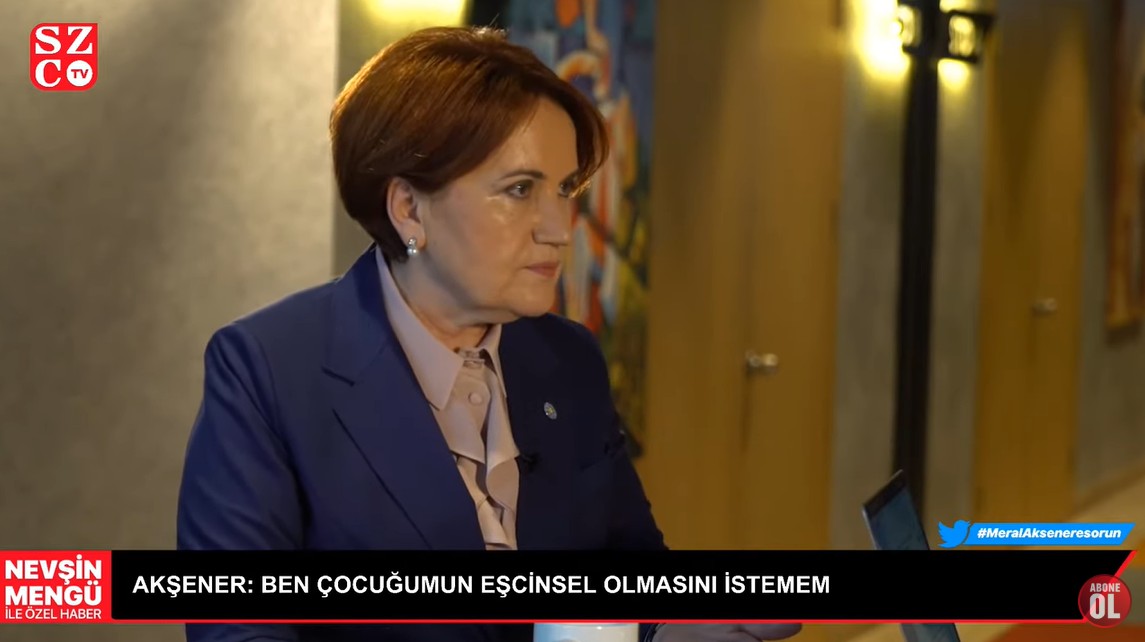 İYİ Party Leader on homosexuality: "Don't want my child to make such a choice but don't beat too" Kaos GL - News Portal for LGBTI+