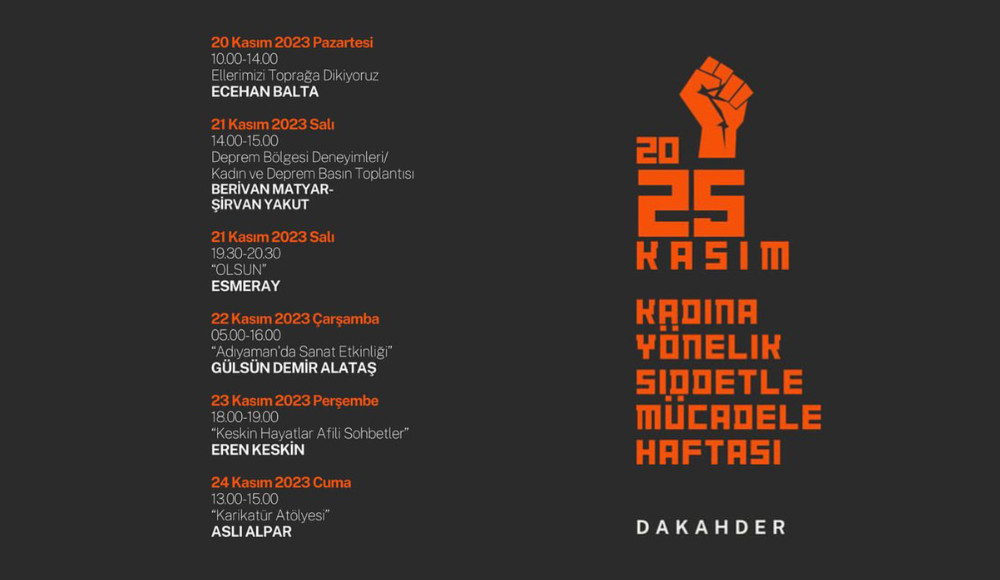 DAKAHDER’de 25 Kasım için karikatür atölyesi | Kaos GL - LGBTİ+ Haber Portalı Haber
