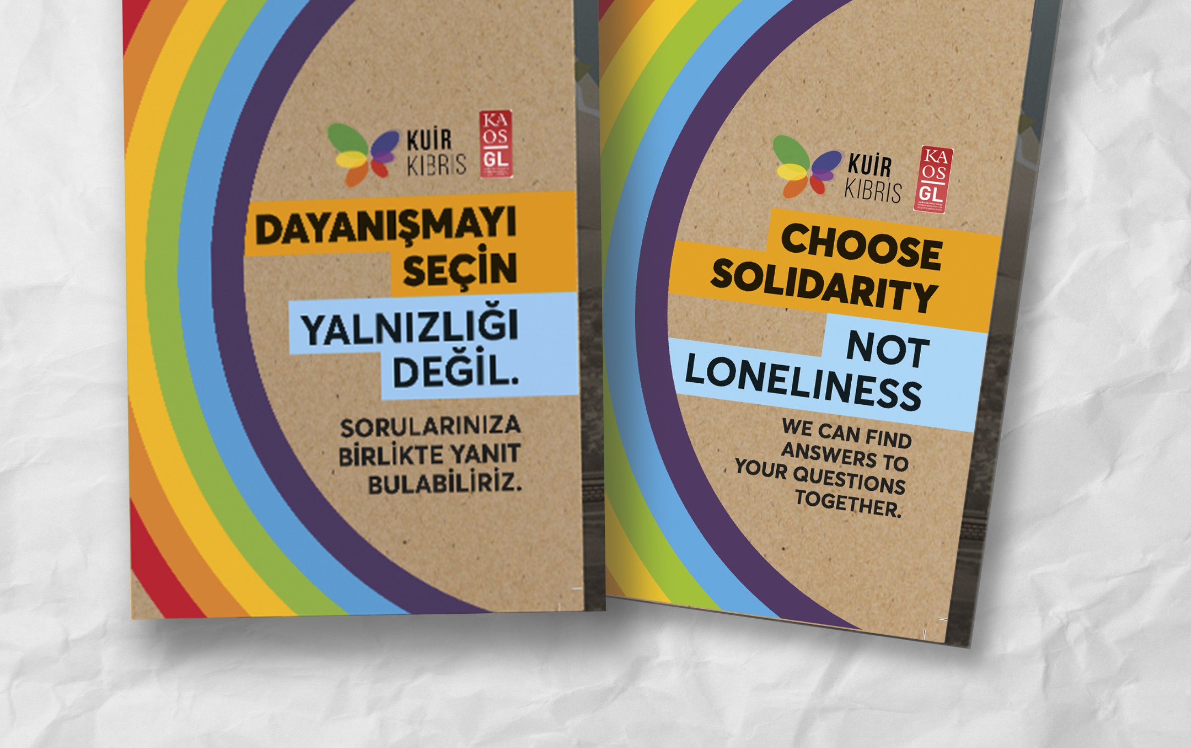 “Dayanışmayı Seçin, Yalnızlığı Değil” broşürü yayında | Kaos GL - LGBTİ+ Haber Portalı Haber