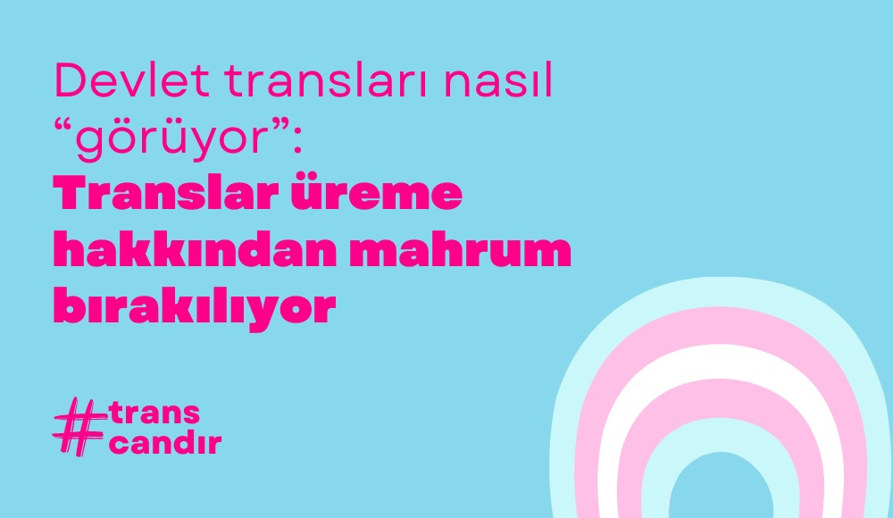 Devlet transları nasıl “görüyor”: Translar üreme hakkından mahrum bırakılıyor | Kaos GL - LGBTİ+ Haber Portalı Haber