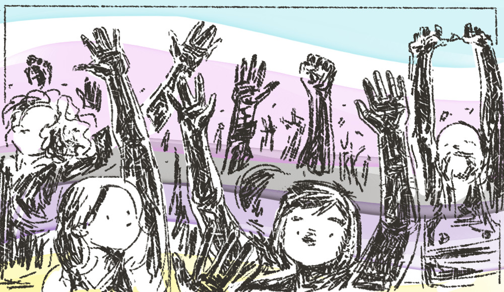 Direnişin Renkleri İzmir’den nefrete karşı basın açıklaması | Kaos GL - LGBTİ+ Haber Portalı Haber