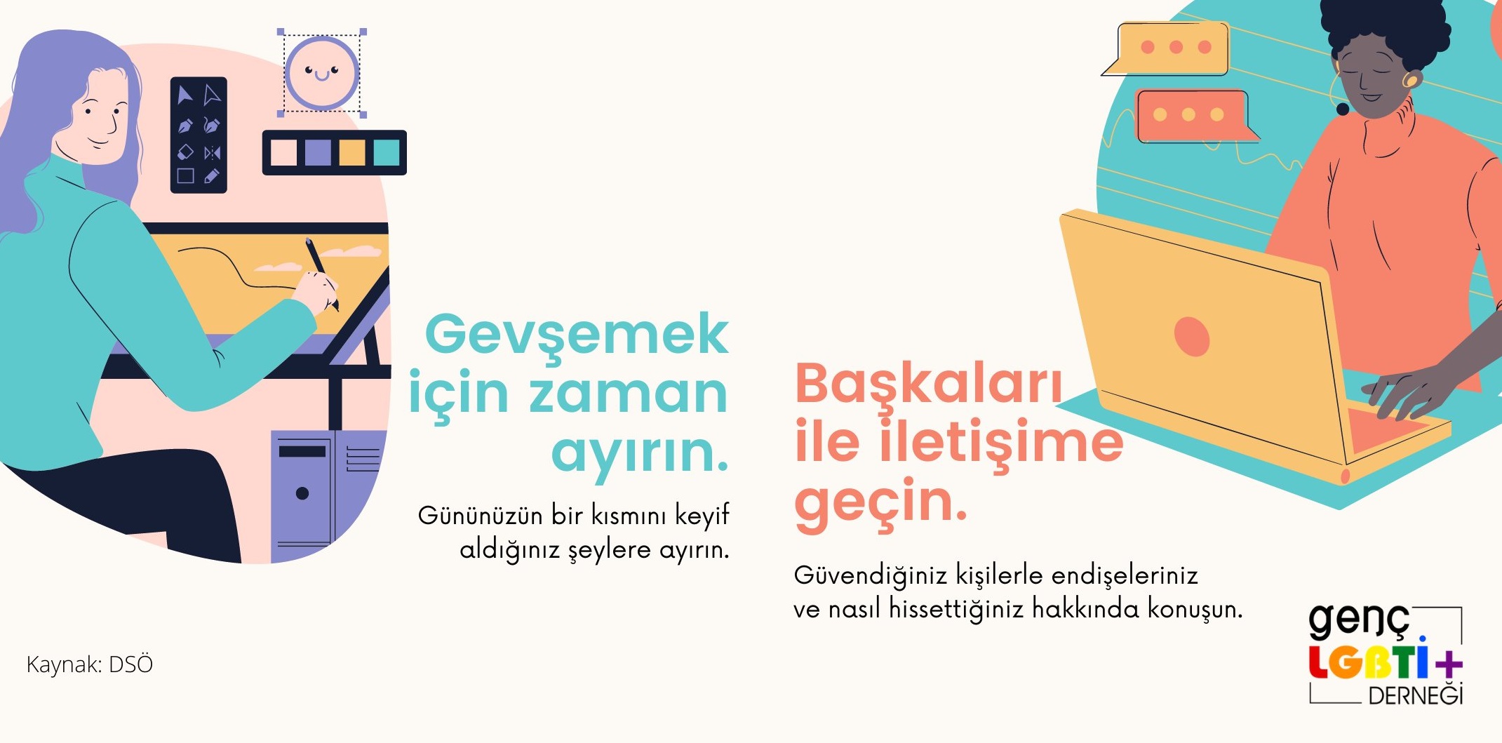 DSÖ’nün COVID-19 stresi ile baş etme önerileri Kaos GL - LGBTİ+ Haber Portalı