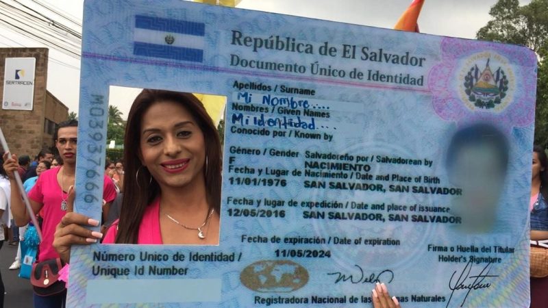 El Salvador’da trans haklarında bir yıllık gecikme! Kaos GL - LGBTİ+ Haber Portalı