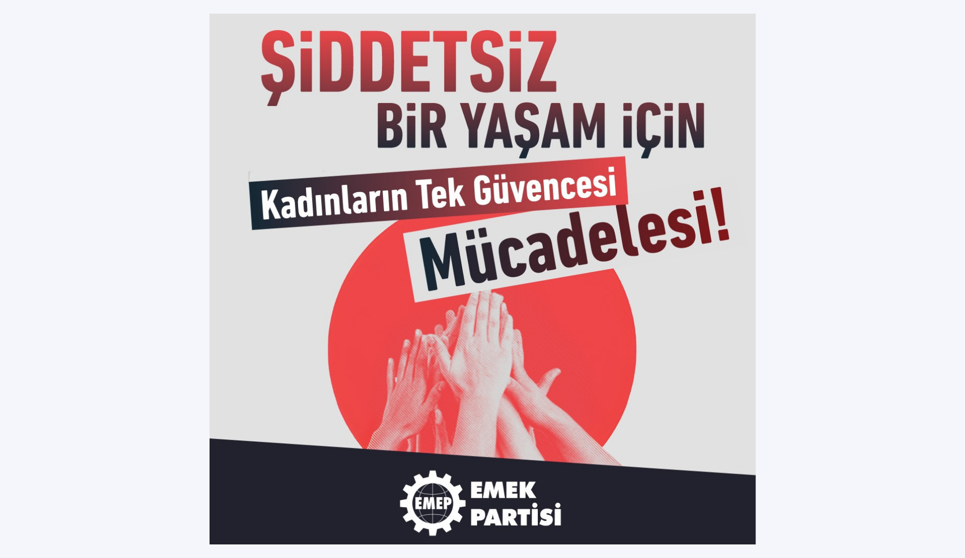 EMEP’ten 25 Kasım açıklaması: “Şiddetsiz, eşit ve özgür bir yaşamın güvencesi, kadınların birlikte mücadelesidir” Kaos GL - LGBTİ+ Haber Portalı