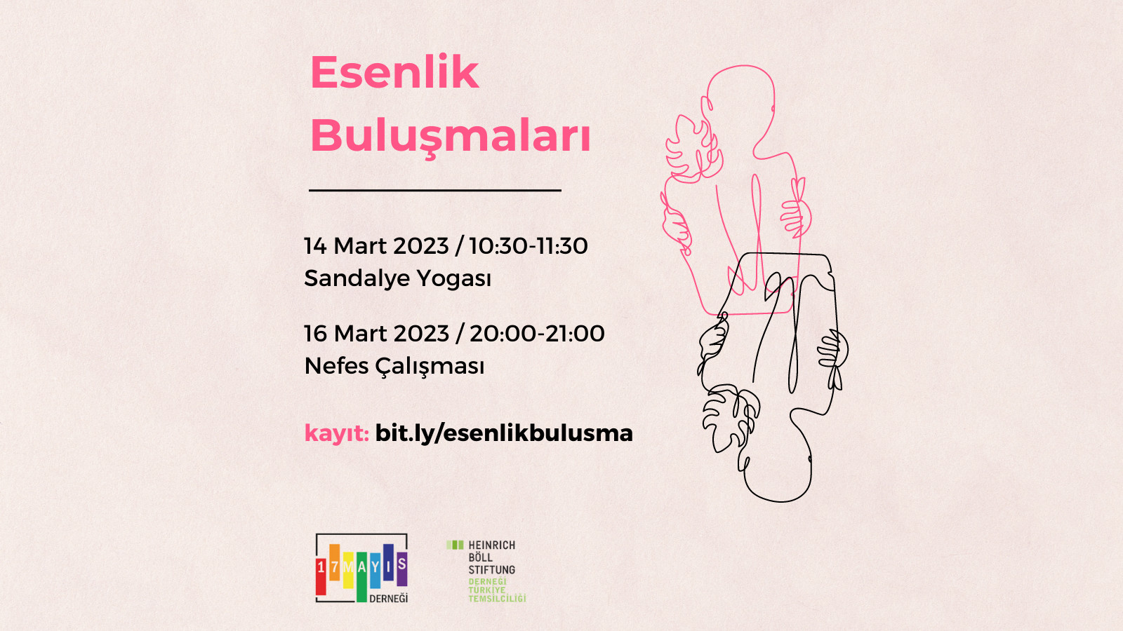 Esenlikte bu ay: Sandalye yogası ile Nefes ve Meditasyon Çalışması | Kaos GL - LGBTİ+ Haber Portalı Haber