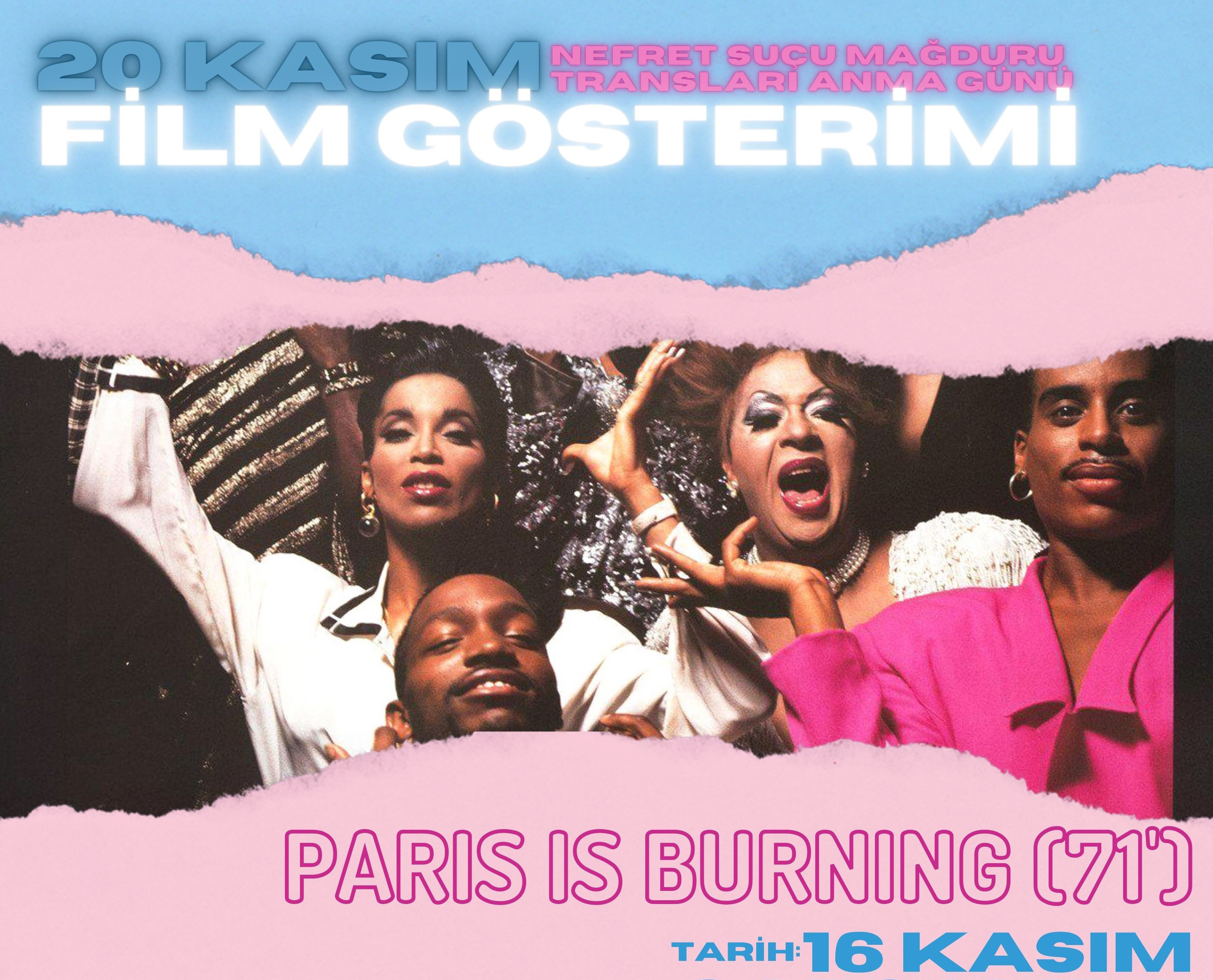 Eşitlik Topluluğu “Paris is Burning” gösterimine davet ediyor | Kaos GL - LGBTİ+ Haber Portalı Haber
