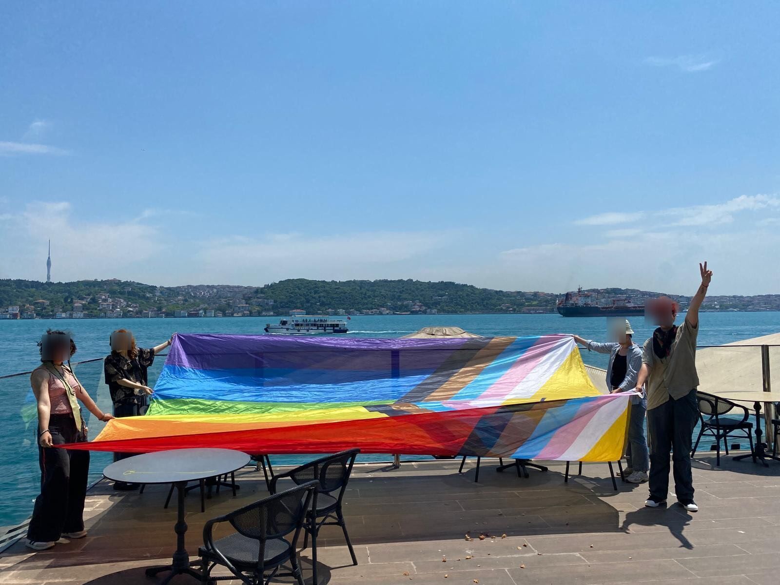 Galatasaray Üniversitesi’nde öğrenciler Onur Ayı’nı selamladı | Kaos GL - LGBTİ+ Haber Portalı
