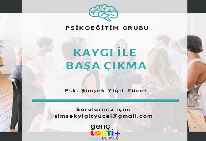 Genç LGBTİ+, Kaygı ile Başa Çıkma Psiko-Eğitim Grubu’na çağırıyor Kaos GL - LGBTİ+ Haber Portalı