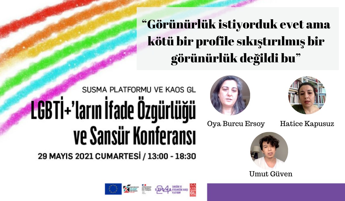 “Görünürlük istiyorduk evet ama kötü bir profile sıkıştırılmış bir görünürlük değildi bu” | Kaos GL - LGBTİ+ Haber Portalı Haber