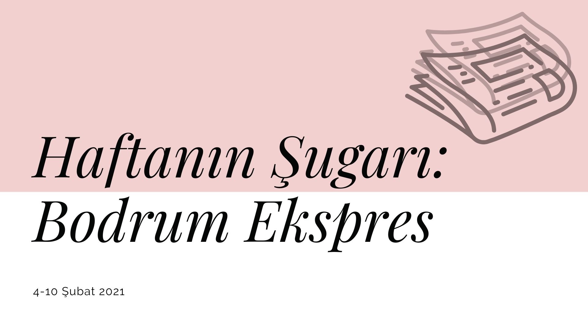 Haftanın şugarı: Bodrum Ekspres | Kaos GL - LGBTİ+ Haber Portalı