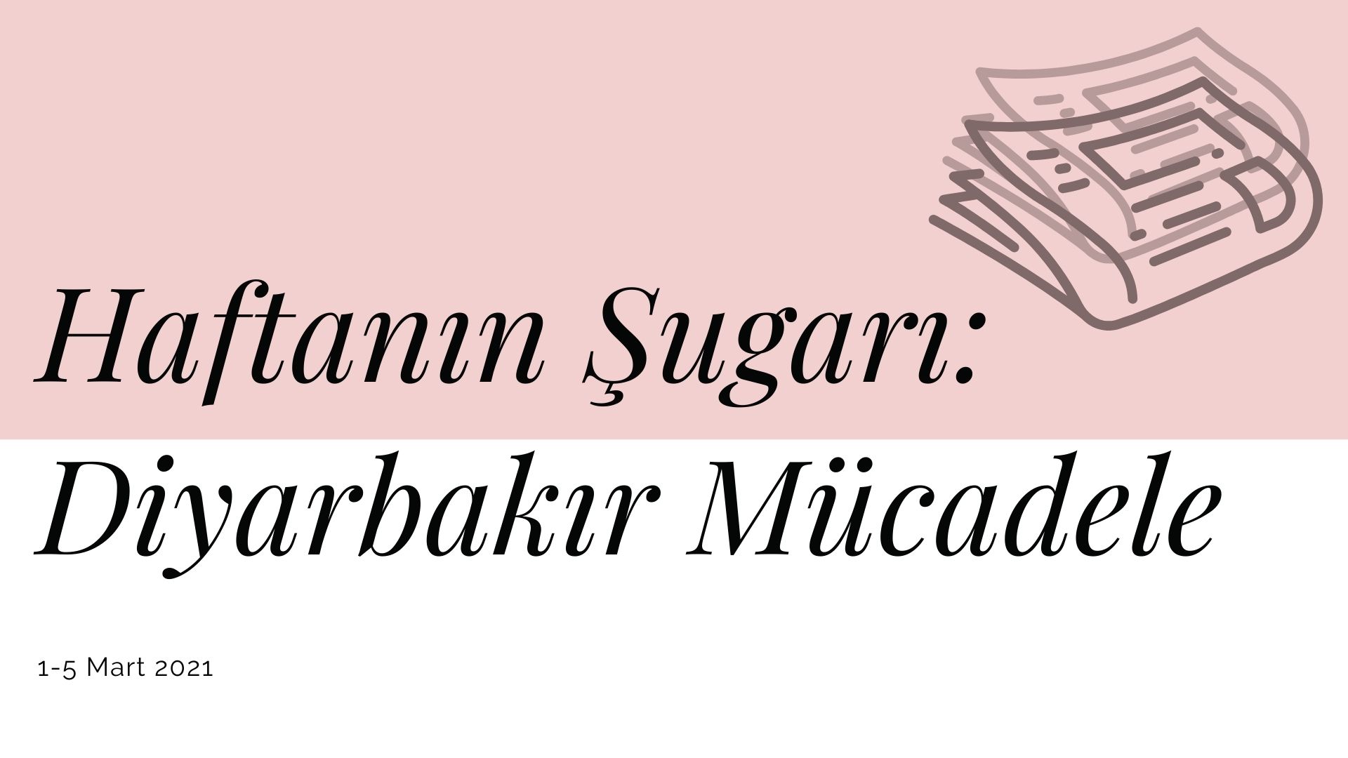 Haftanın şugarı: Diyarbakır Mücadele | Kaos GL - LGBTİ+ Haber Portalı