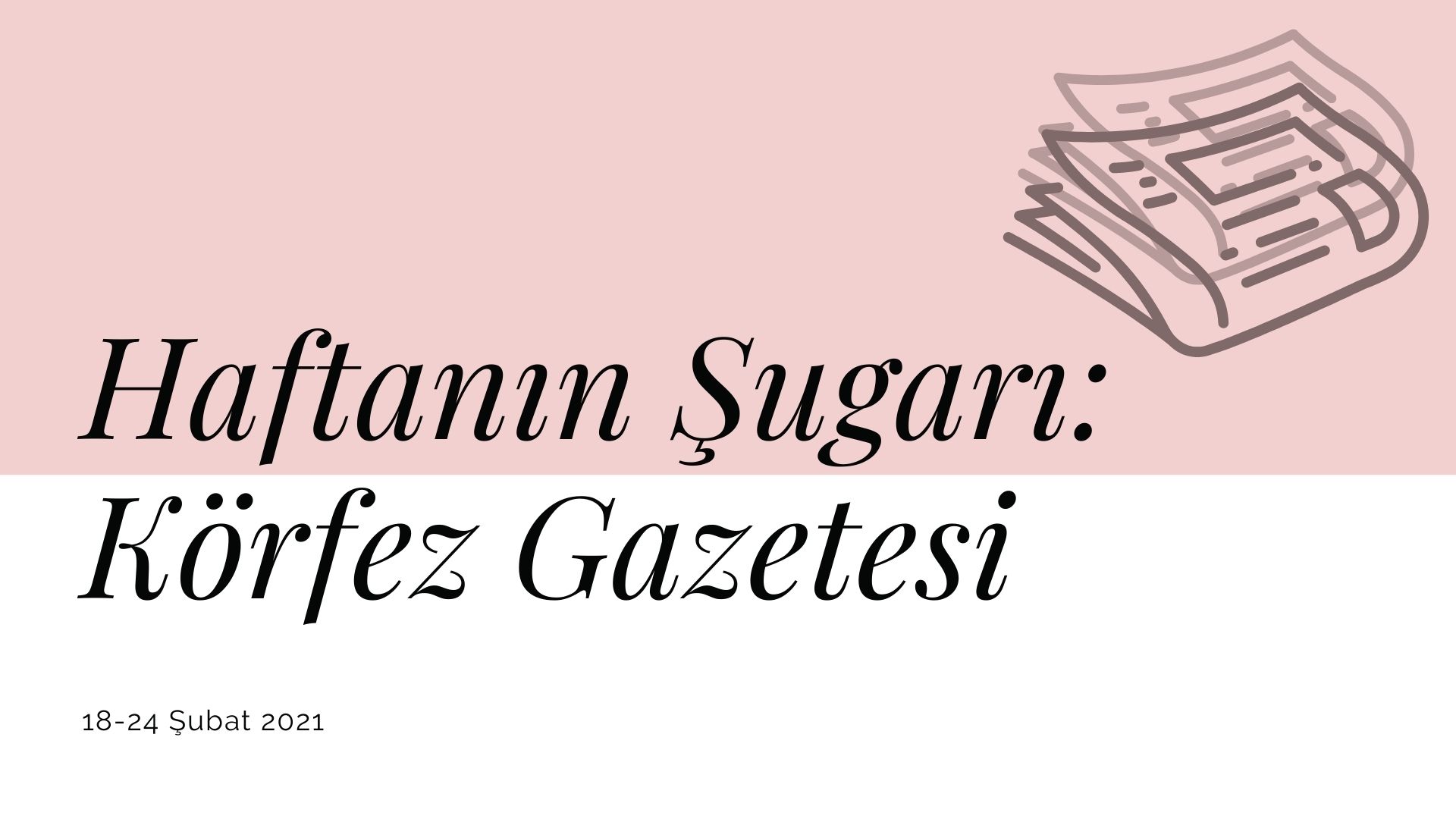 Haftanın şugarı: Körfez Gazetesi Kaos GL - LGBTİ+ Haber Portalı