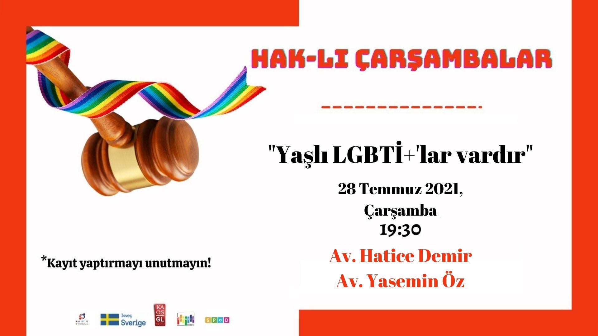 Hak-lı Çarşambalar: Yaşlı LGBTİ+'lar vardır | Kaos GL - LGBTİ+ Haber Portalı Haber