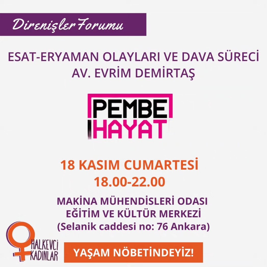 Halkevci Kadınlar’dan Yaşam Nöbeti Kaos GL - LGBTİ+ Haber Portalı