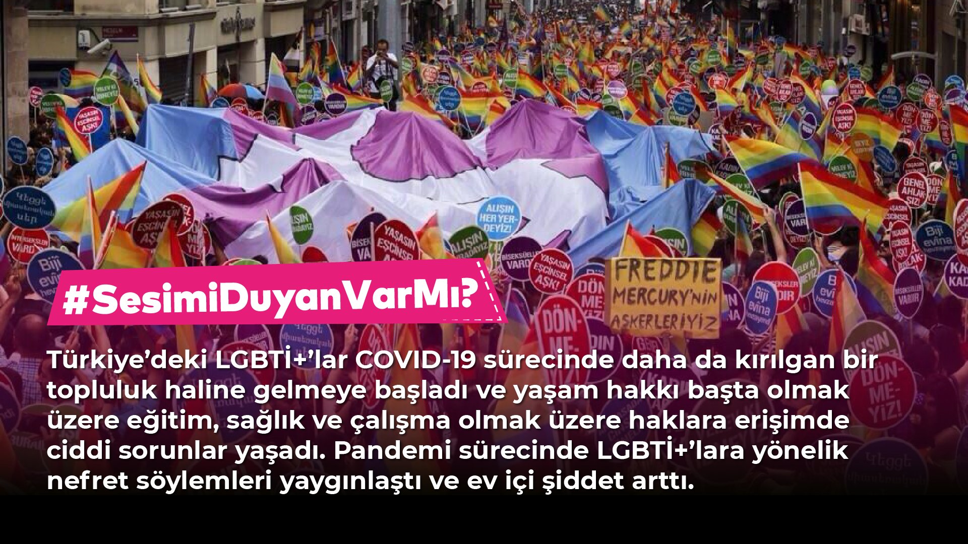 “Can Anyone Hear Me?” campaign from Peoples’ Democratic Party (HDP) Kaos GL - News Portal for LGBTI+