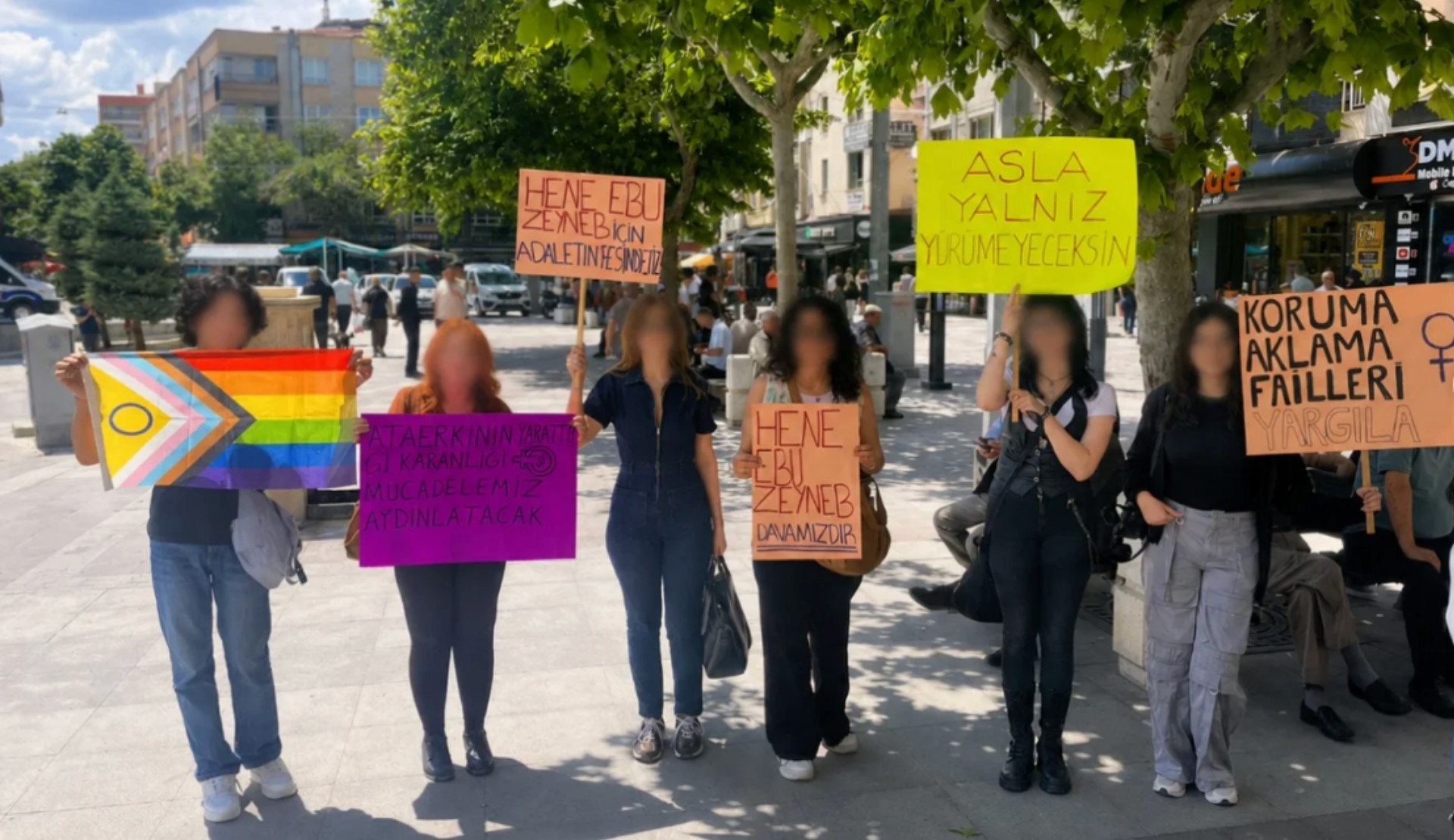 Hene Ebuzeyneb için Konya’da eylem: “Cezasızlık politikaları, kadınların ve LGBTİ+'ların yaşam hakkını tehdit ediyor” | Kaos GL - LGBTİ+ Haber Portalı