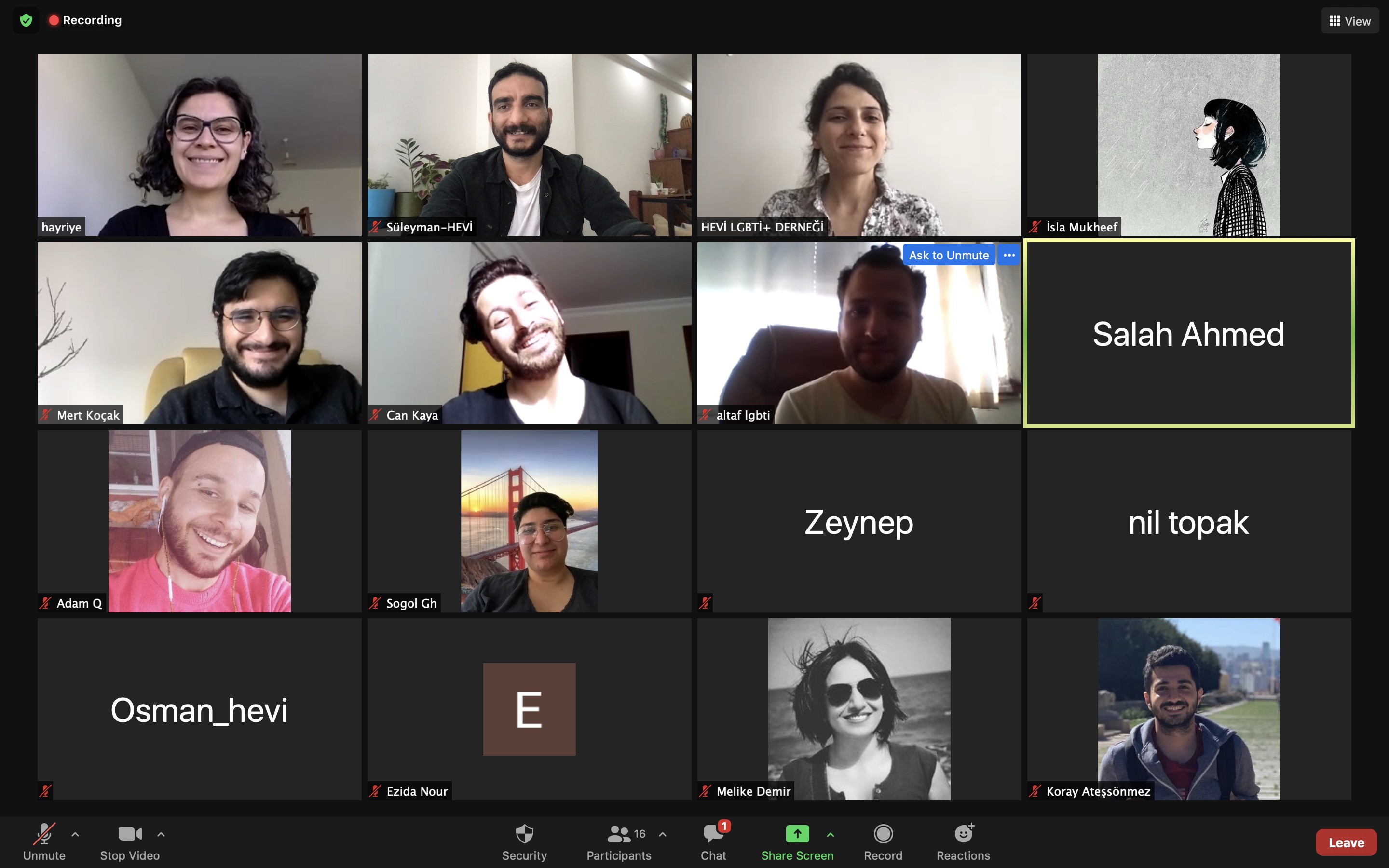 Hevi’de mülteci LGBTİ+’lar 17 Mayıs için bir arada Kaos GL - LGBTİ+ Haber Portalı