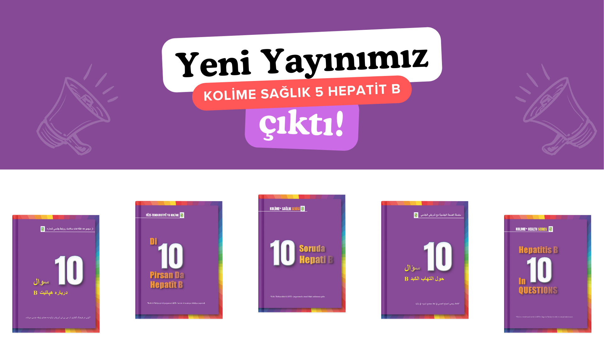 HEVİ’den beş dilde broşür: 10 Soruda Hepatit B | Kaos GL - LGBTİ+ Haber Portalı Haber