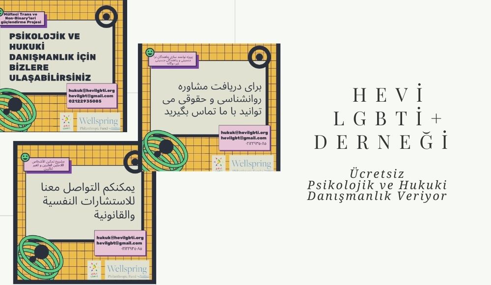 HEVİ LGBTİ+’dan psikolojik ve hukuki danışmanlık | Kaos GL - LGBTİ+ Haber Portalı Haber