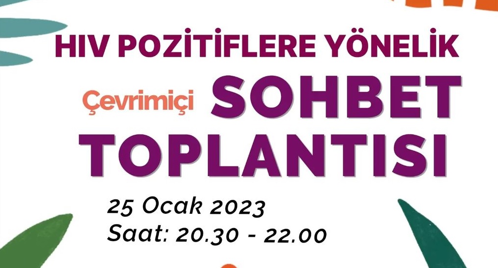 “HIV Pozitiflere Yönelik Çevrimiçi Sohbet Toplantısı” yarın | Kaos GL - LGBTİ+ Haber Portalı Haber