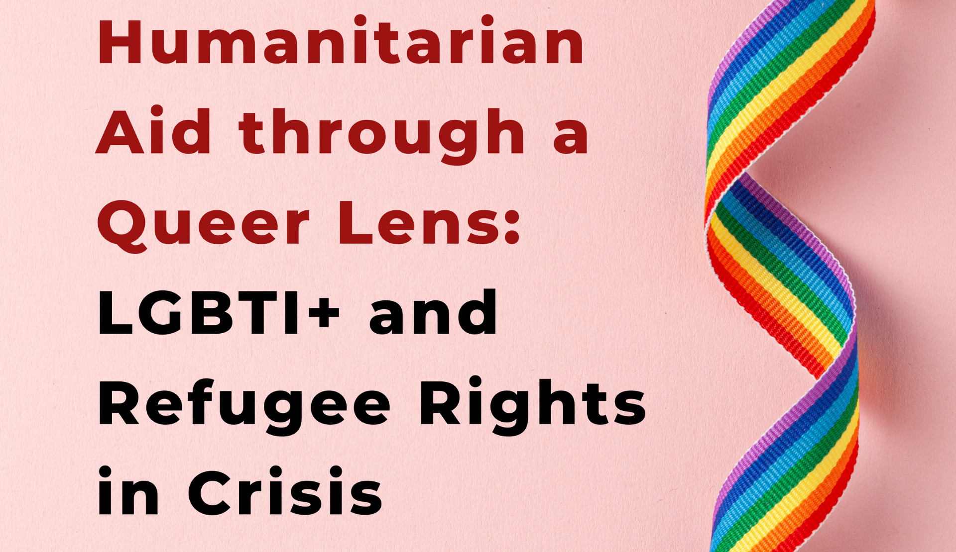 “Humanitarian Aid through a Queer Lens” report is out! Kaos GL - News Portal for LGBTI+