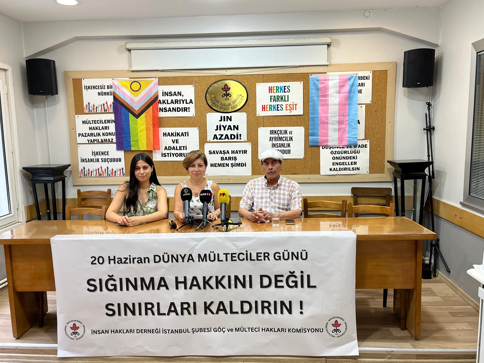 İHD’den Mülteciler Günü açıklaması: “LGBTİ+ mülteciler için uygun koruma ve imkanlara erişim sağlansın” Kaos GL - LGBTİ+ Haber Portalı