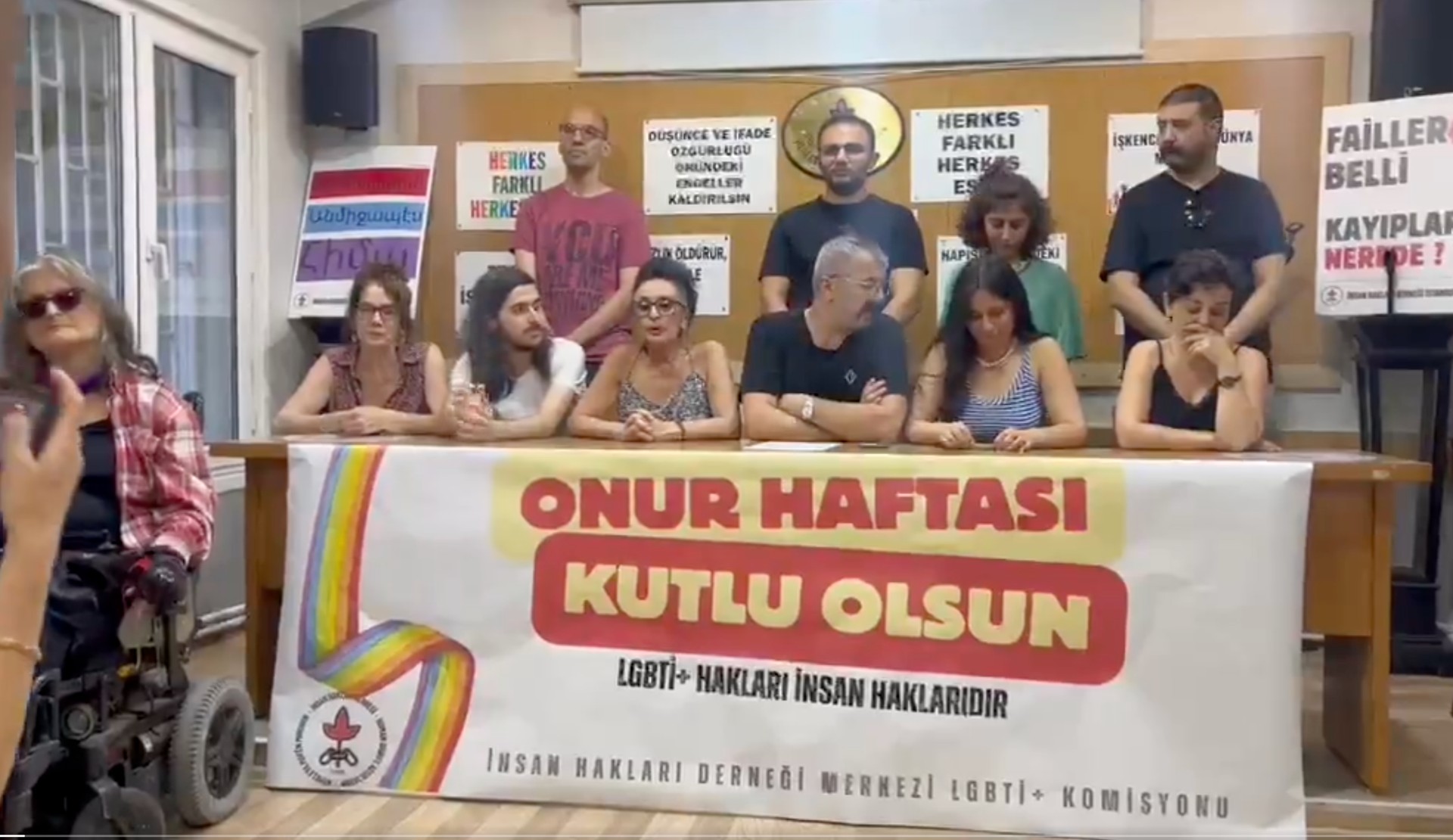 İHD İstanbul Şubesi’nden Onur Ayı için basın açıklaması: “Onurlu bir yaşam talebiyle yürütülen LGBTİ+ mücadelesini destekliyoruz” Kaos GL - LGBTİ+ Haber Portalı