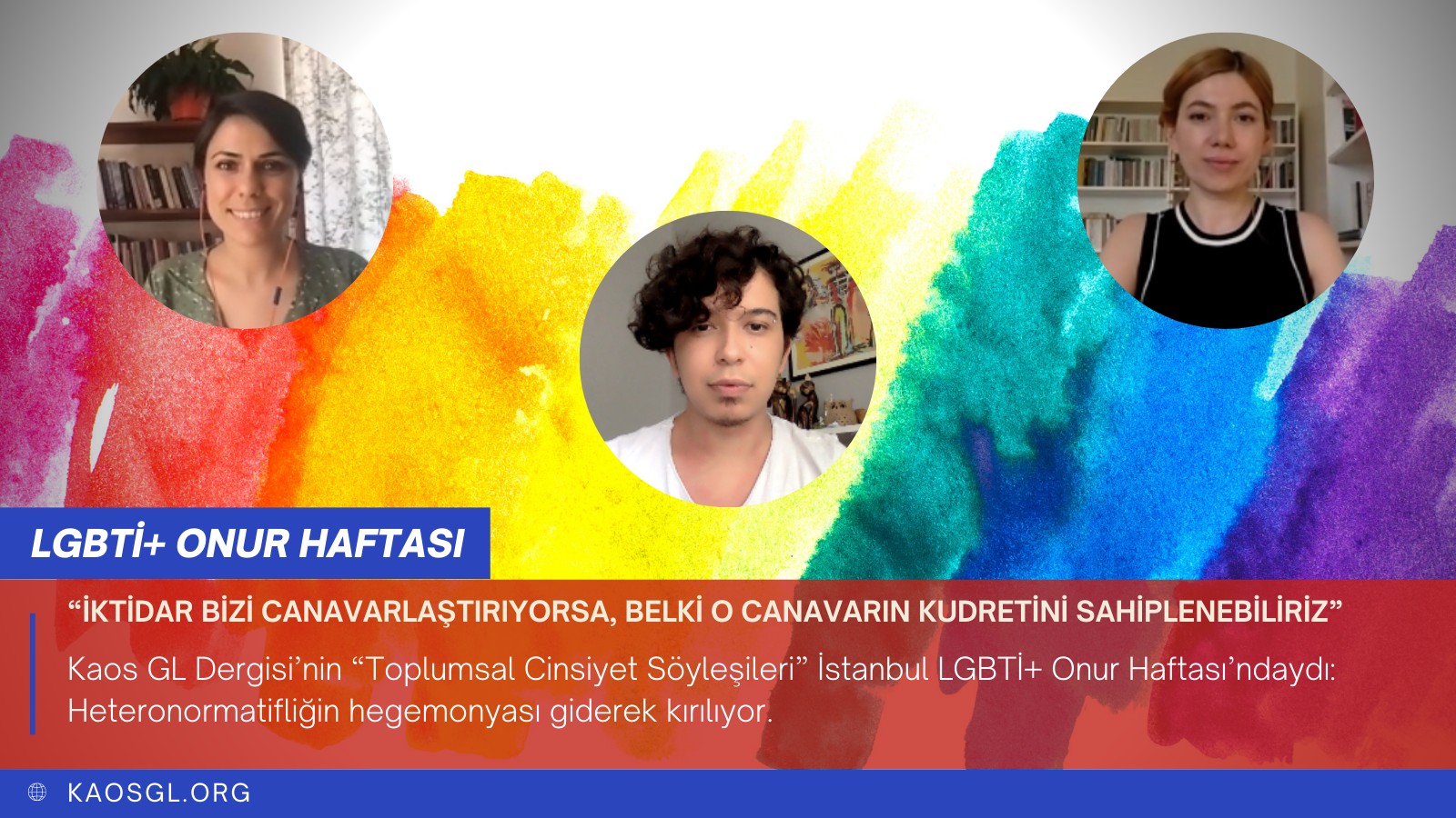 “İktidar bizi canavarlaştırıyorsa, belki o canavarın kudretini sahiplenebiliriz” | Kaos GL - LGBTİ+ Haber Portalı Haber