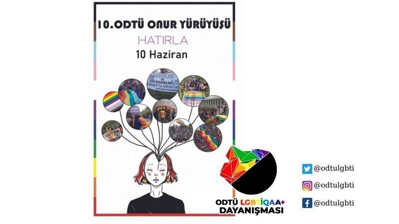İmza kampanyası: 10. ODTÜ Onur Yürüyüşü’nde yanımızda ol! Kaos GL - LGBTİ+ Haber Portalı