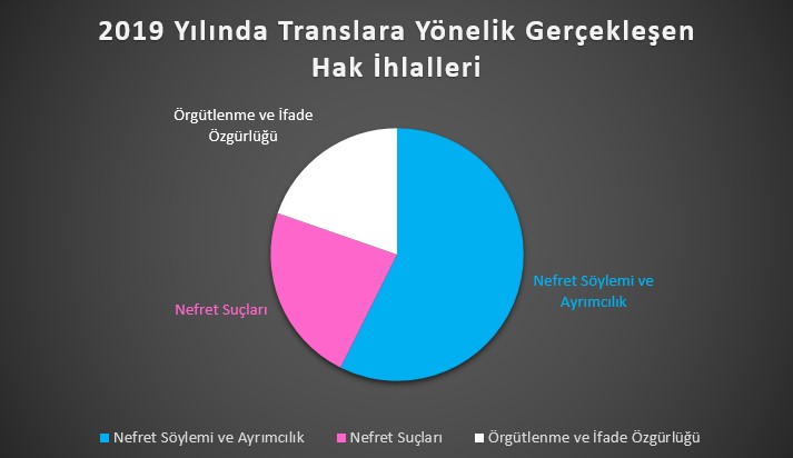 İnfografiklerle “2019 Yılında Translara Yönelik Gerçekleşen Hak İhlalleri Raporu” | Kaos GL - LGBTİ+ Haber Portalı Haber