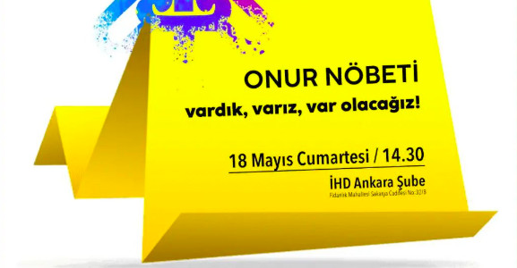 İnsan Hakları Derneği Ankara Şubesi LGBTİ+ Hakları Komisyonu, Onur Nöbeti’ne çağırıyor! | Kaos GL - LGBTİ+ Haber Portalı Haber