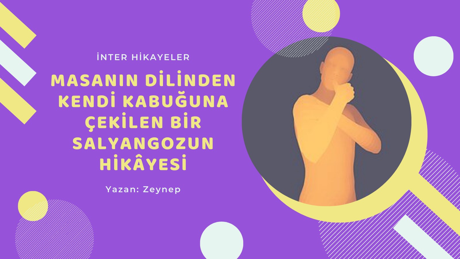 İnter Hikayeler: Masanın Dilinden Kendi Kabuğuna Çekilen Bir Salyangozun Hikayesi | Kaos GL - LGBTİ+ Haber Portalı Haber