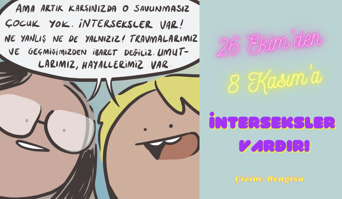 İnterseks Farkındalık ve Dayanışma kampanyası: Travmalarımızdan ibaret değiliz! | Kaos GL - LGBTİ+ Haber Portalı Haber