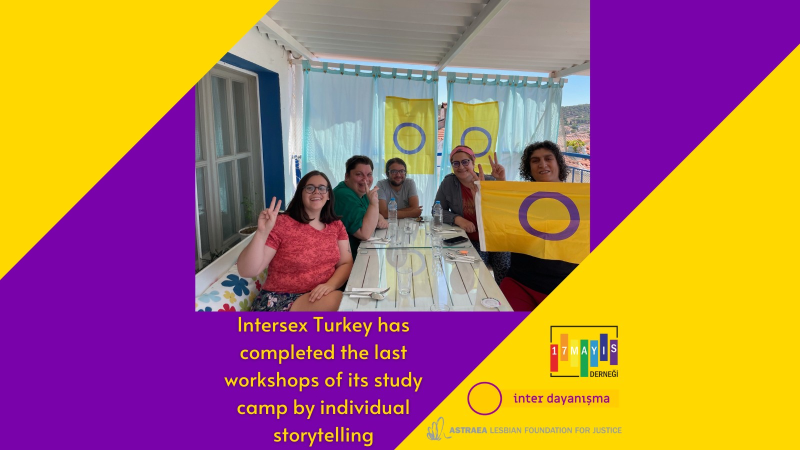 Intersex Turkey has completed the last workshops of its study camp | Kaos GL - News Portal for LGBTI+ News