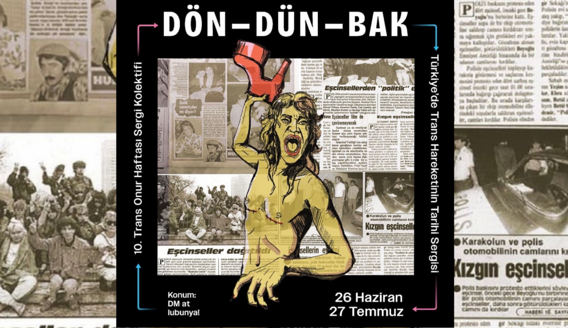 İstinaf, “Dön-Dün Bak” sergisine yönelik yasağı “hukuka uygun” buldu! Kaos GL - LGBTİ+ Haber Portalı