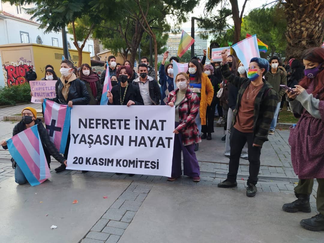 İzmir 20 Kasım Komitesi: “Nefrete inat yaşasın hayat” | Kaos GL - LGBTİ+ Haber Portalı Haber