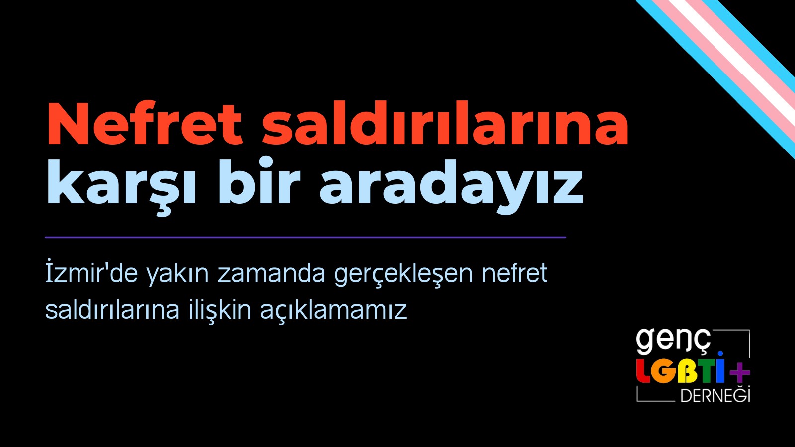 İzmir’de peş peşe transfobik nefret saldırıları! | Kaos GL - LGBTİ+ Haber Portalı