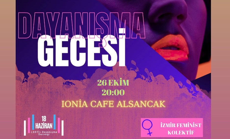 İzmir’de: Trans Müzisyen Melis Yağmur ile Dayanışma Gecesi Kaos GL - LGBTİ+ Haber Portalı