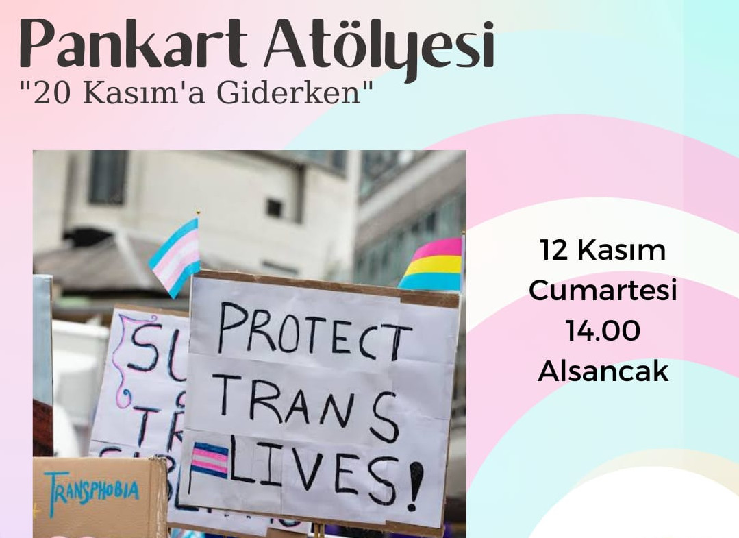 İzmir: Direnişin Renkleri, 20 Kasım pankartlarını yapmaya davet ediyor Kaos GL - LGBTİ+ Haber Portalı
