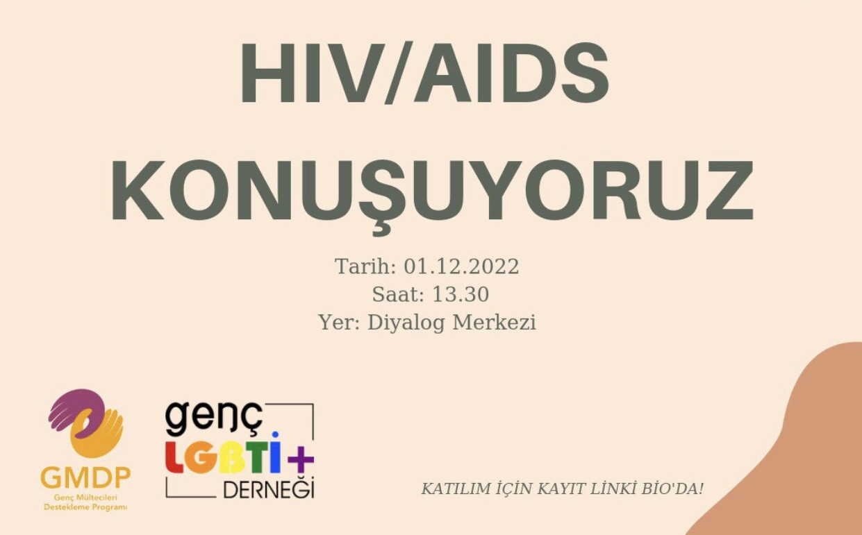 İzmir: “HIV/AIDS Konuşuyoruz” etkinliği yarın | Kaos GL - LGBTİ+ Haber Portalı Haber
