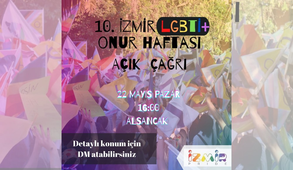 İzmir Onur Haftası hazırlık toplantısına çağırıyor Kaos GL - LGBTİ+ Haber Portalı