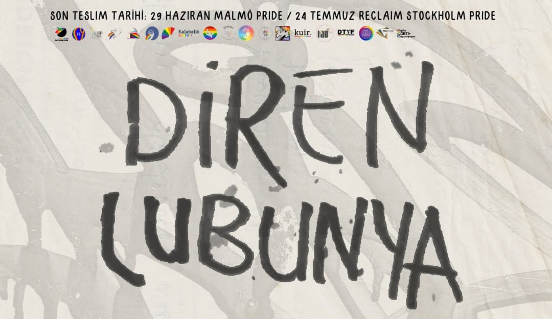 Kalabalik LGBTQİ+’dan “Diren Lubunya!” sergisi için açık çağrı Kaos GL - LGBTİ+ Haber Portalı